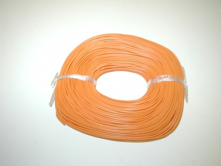 24 Ga. Stranded Hook Up Wire (Orange)  $ .12 Per Ft.